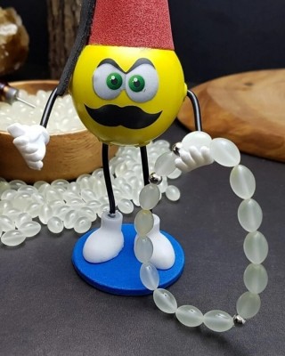 سوار مسحوق عين القط الأخضر الفوسفوري العنبر اللامع في الظلام, سوار عين القط الأخضر انبهر ببريقها الأخضر الداكن