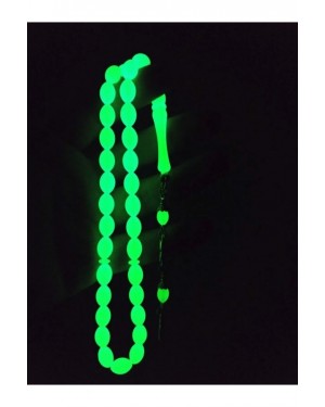 Cat's Eye Prayer Beads Glowing in the Dark - Phosphorescent Cat's Eye Prayer Beads Cat's Eye Prayer Beads Glowing in the Dark - Phosphorescent Cat's Eye Prayer Beads