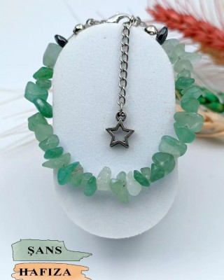 Natural Stone Aventurine Women's Bracelet - Lucky Healing Gift for Her
