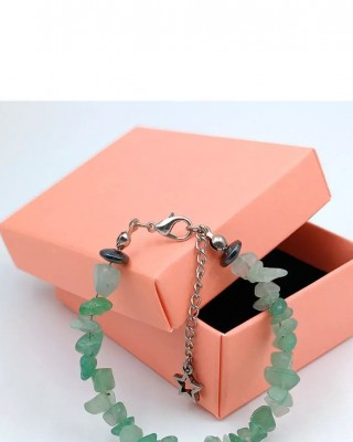 Natural Stone Aventurine Women's Bracelet - Lucky Healing Gift for Her