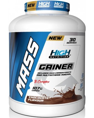 High Nutrition Mass Gainer 3600 Gr Carbohydrate Powder - Chocolate Flavored High Nutrition Mass Gainer 3600 Gr Carbohydrate Powder - Chocolate Flavored