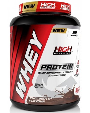 High Nutrition Whey Protein 960 gr Chocolate Flavored Protein Powder - 24g Protein, 32 Serves High Nutrition Whey Protein 960 gr Chocolate Flavored Protein Powder - 24g Protein, 32 Serves