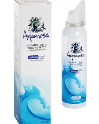 رذاذ البحر الأقرب للبحر Aquanose بسعة 100 مل - الإغاثة الطبيعية من الاحتقان
