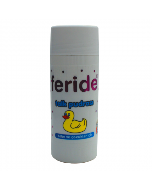 Bebekler ve Çocuklar İçin Gül Kokulu Bebek Pudrası - 75 gr Bebekler ve Çocuklar İçin Gül Kokulu Bebek Pudrası - 75 gr