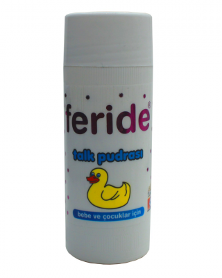 بودرة أطفال, بودرة مضادة للطفح الجلدي للأطفال والرضع برائحة الورد - 75 غ