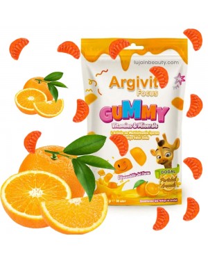 أرجيفيت فوكس Argivit Focus Gummy, تعزيز الأنتباه والتركيز للأطفال والكبار, إل-أرجينين و فوسفاتيديل سيرين وفيتامينات متعددة, 30 جيلي قطعة بنكهة البرتقال أرجيفيت فوكس Argivit Focus Gummy, تعزيز الأنتباه والتركيز للأطفال والكبار, إل-أرجينين و فوسفاتيديل سيرين وفيتامينات متعددة, 30 جيلي قطعة بنكهة البرتقال