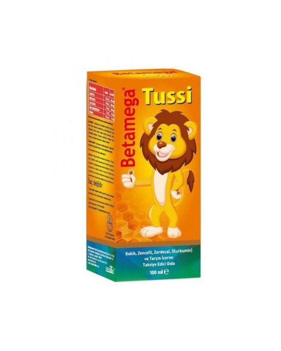 Argivit Betamega Tussi Syrup For Children: A Nutritional Supplement, Anti-Cough, Decongestant, and Expectorant, 100 ml