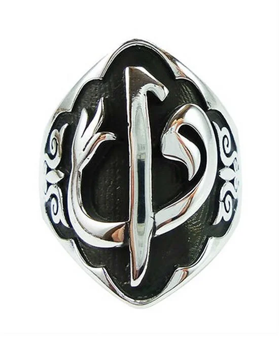 StyleTurk, Kayi Rings, Ertugrul Vav Elif Archer Thumb Ring, The