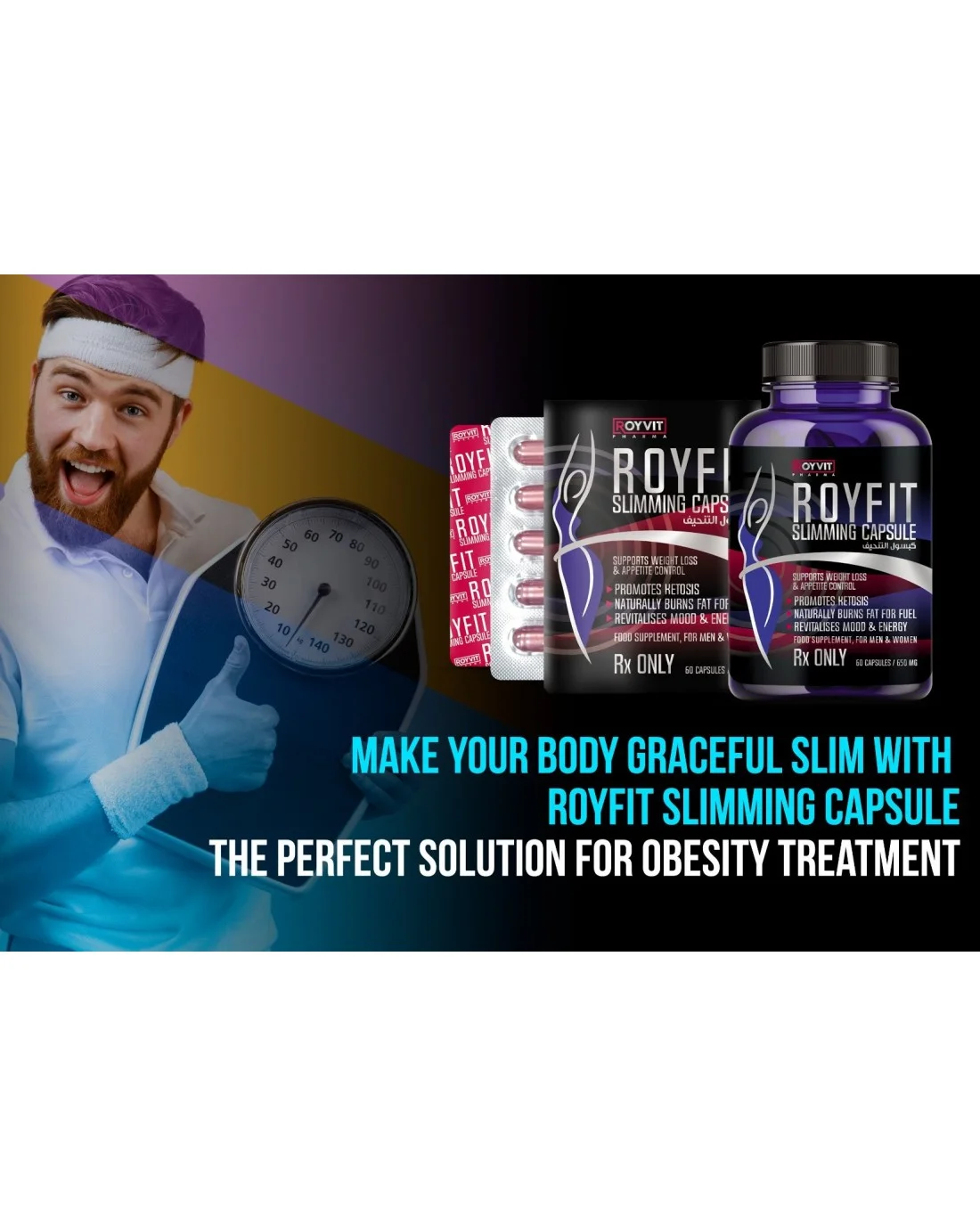 ROYFIT Bitkisel Zayıflama Kapsülleri