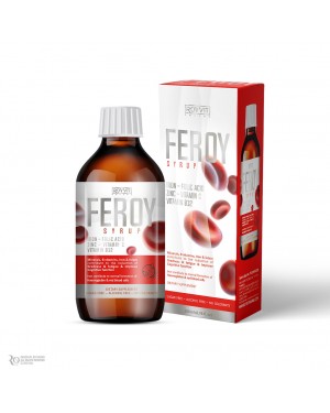 FeRoy Iron Syrup, Enhance Energy Levels, Reduce Fatigue, Support Immune Health and Cognitive Performance, 200 ml FeRoy Iron Syrup, Enhance Energy Levels, Reduce Fatigue, Support Immune Health and Cognitive Performance, 200 ml