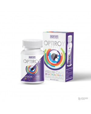 أقراص أوبتي روي OptiRoy للعناية بالبصر ودعم صحة العين, مخصصة لمن يستخدمون الشاشات لفترات طويلة, 30 مضغوطة أقراص أوبتي روي OptiRoy للعناية بالبصر ودعم صحة العين, مخصصة لمن يستخدمون الشاشات لفترات طويلة, 30 مضغوطة