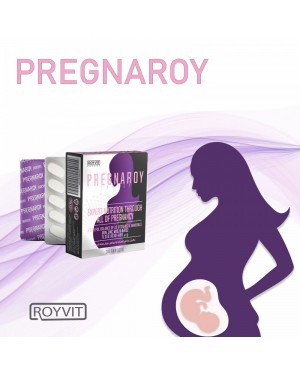 PregnaRoy Complete Pregnancy Support Tablets, Expert Nutrition Through All of Pregnancy, 30 Tablets PregnaRoy Complete Pregnancy Support Tablets, Expert Nutrition Through All of Pregnancy, 30 Tablets