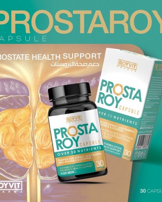 PROSTAROY Kapsül, Kapsamlı Prostat ve Sağlık Desteği, 30 Kapsül