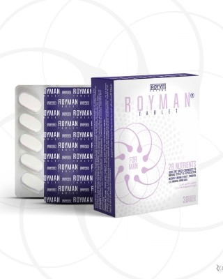 أقراص روي مان الثورية لدعم الخصوبة وتعزيز فرص الإنجاب, مكمل غذائي لدعم الصحة الإنجابية لدى الرجال, 30 قرصًا