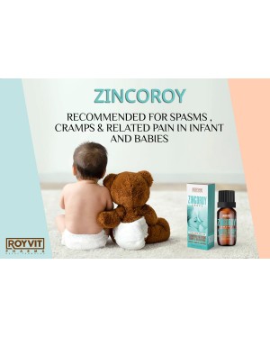 قطرات زينكوروي لعلاج المغص عند الأطفال, طاردة للغازات, مضادة لتشنجات البطن والامعاء, طبيعية 100%, 30 مل قطرات زينكوروي لعلاج المغص عند الأطفال, طاردة للغازات, مضادة لتشنجات البطن والامعاء, طبيعية 100%, 30 مل