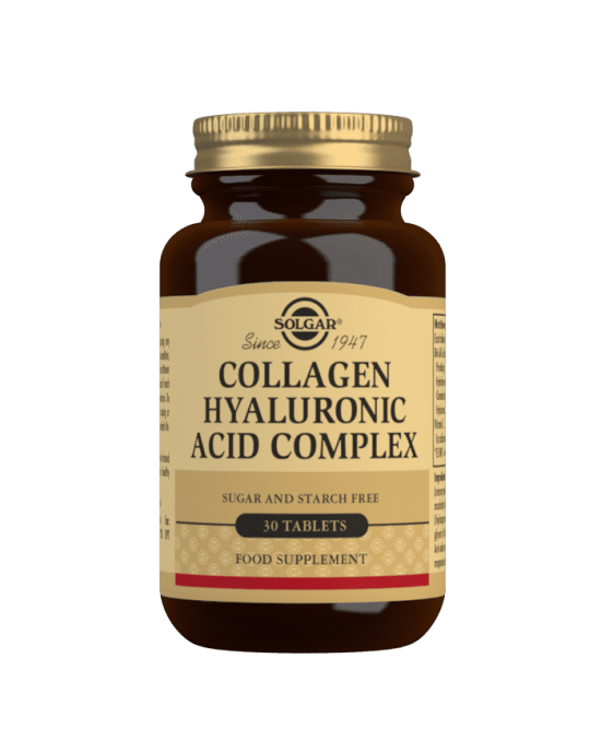 Solgar Collagen Hyaluronic Acid Complex 30 Tablets