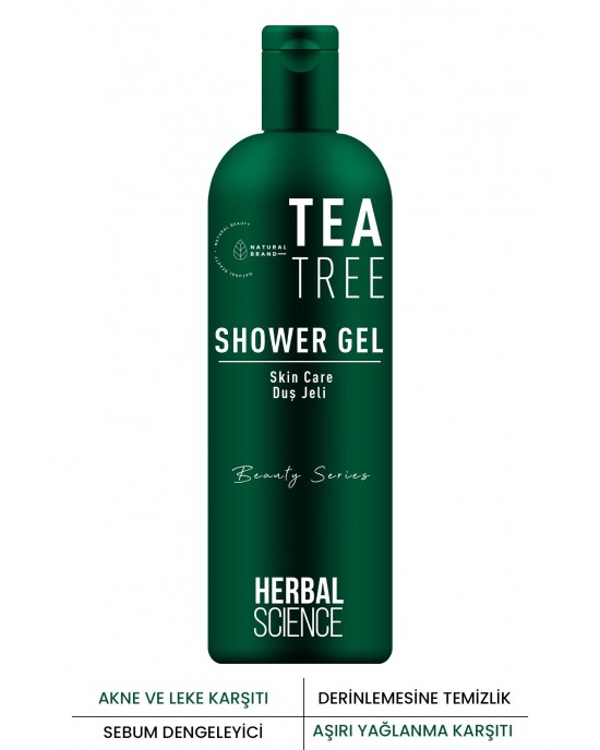 PROCSIN Herbal Science Tea Tree Shower Gel 250 ML - Refreshing Cleanliness