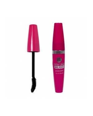 NEWLİNE Milano Mascara 3 in 1 , Waterproof Fan Lashes Effect Volumizer Special Design Silicone Brush
