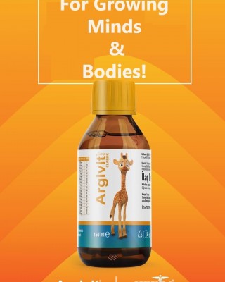 Argivit Classic Syrup: Boosting Appetite, Immunity, and Height in Children, 150 ml