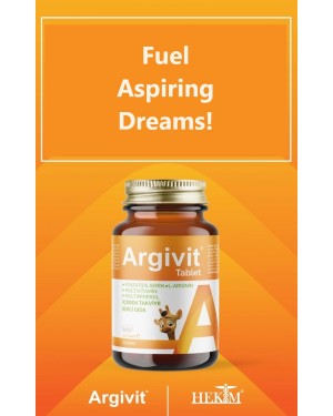 حبوب ارجيفيت كلاسيك Argivit Classic: تركيبة تغذية متطورة مصممة خصيصًا لتحسين التركيز والمناعة للمراهقين, تحسين جودة النوم, 30 قرص حبوب ارجيفيت كلاسيك Argivit Classic: تركيبة تغذية متطورة مصممة خصيصًا لتحسين التركيز والمناعة للمراهقين, تحسين جودة النوم, 30 قرص