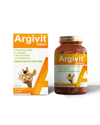 Argivit Classic Tablets: Advanced Nutritional Supplement for Teens’ Improved Focus & Immunity, 30 Tablets