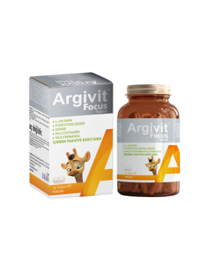 Argivit Focus Tablet: Ultimate Supplement for Height, Focus, and Energy - 30 Tablets Argivit Focus Tablet: Ultimate Supplement for Height, Focus, and Energy - 30 Tablets