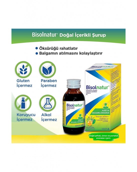 Bisolnatur öksürük şurubu 94 ml