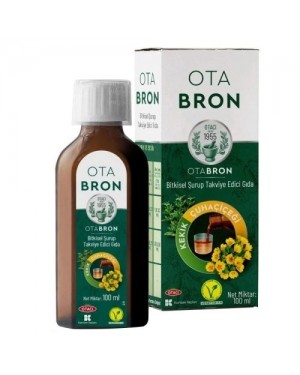 شراب الزعتر وجذر زهرة الربيع المرجية للسعال, شراب OTA BRON الكحة للكبار والافراد فوق 11 عام, 100 مل شراب الزعتر وجذر زهرة الربيع المرجية للسعال, شراب OTA BRON الكحة للكبار والافراد فوق 11 عام, 100 مل