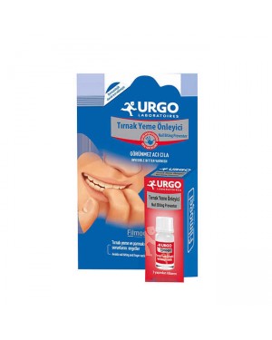 URGO Deterrent Nail Polish Treatment, Nail Biting Treatment,  For Ages 3+, 9 ml